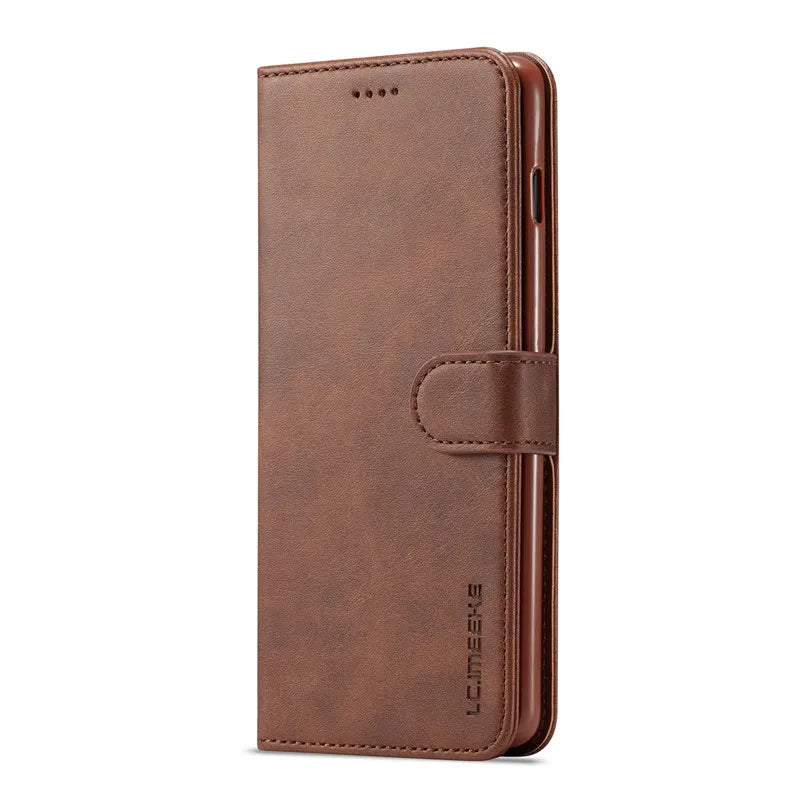 Leather Samsung Galaxy Wallet Case (S Series)