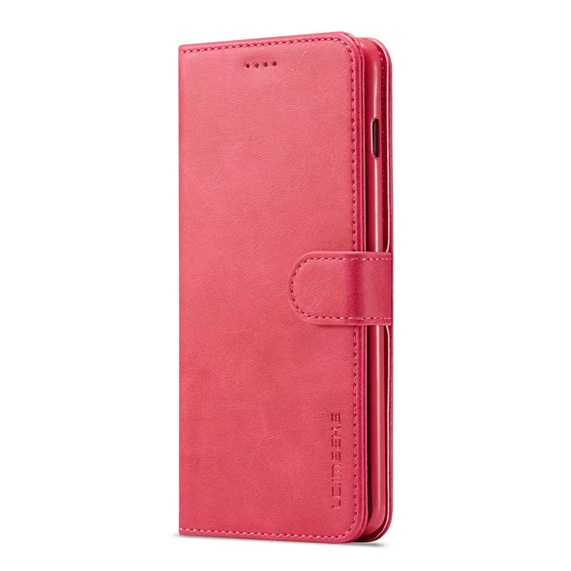 Leather Samsung Galaxy Wallet Case (S Series)