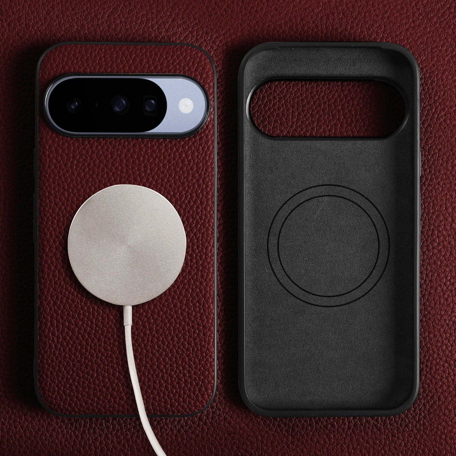 Leather MagSafe Google Pixel Case