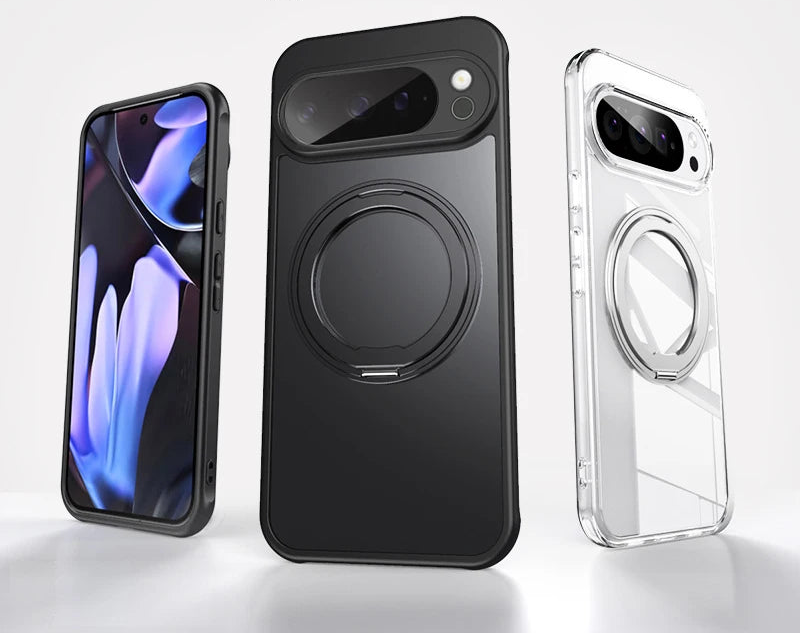Silicone Google Pixel Case with Stand