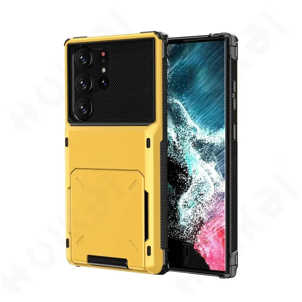 Heavy Duty Samsung Galaxy Wallet Case
