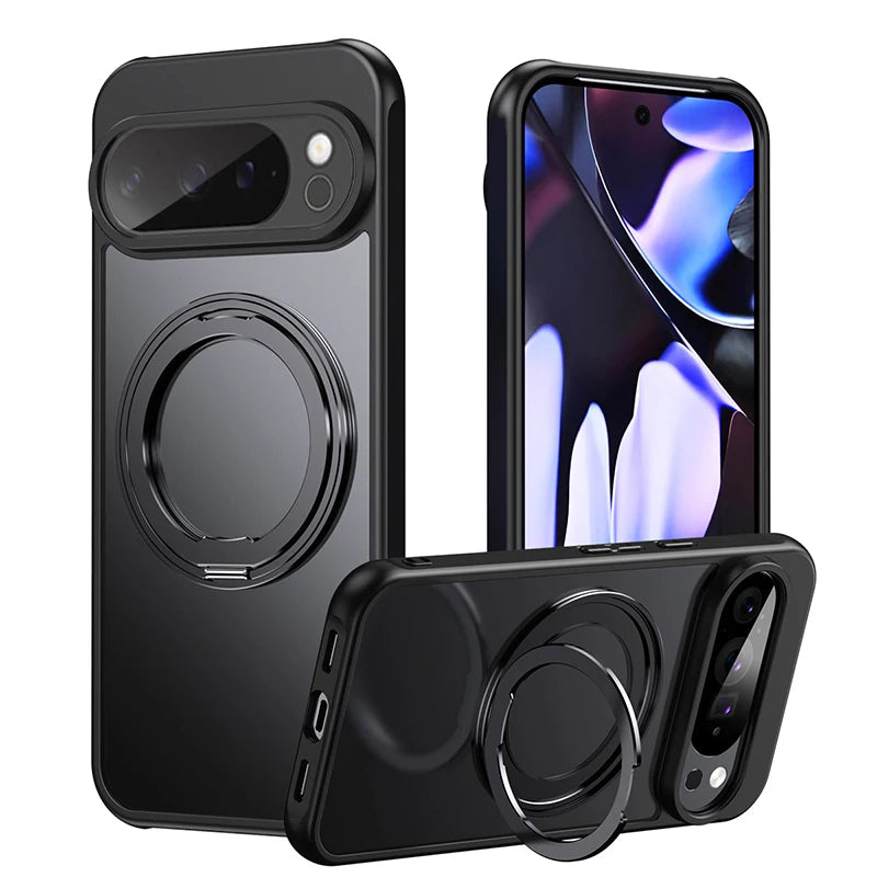 Silicone Google Pixel Case with Stand
