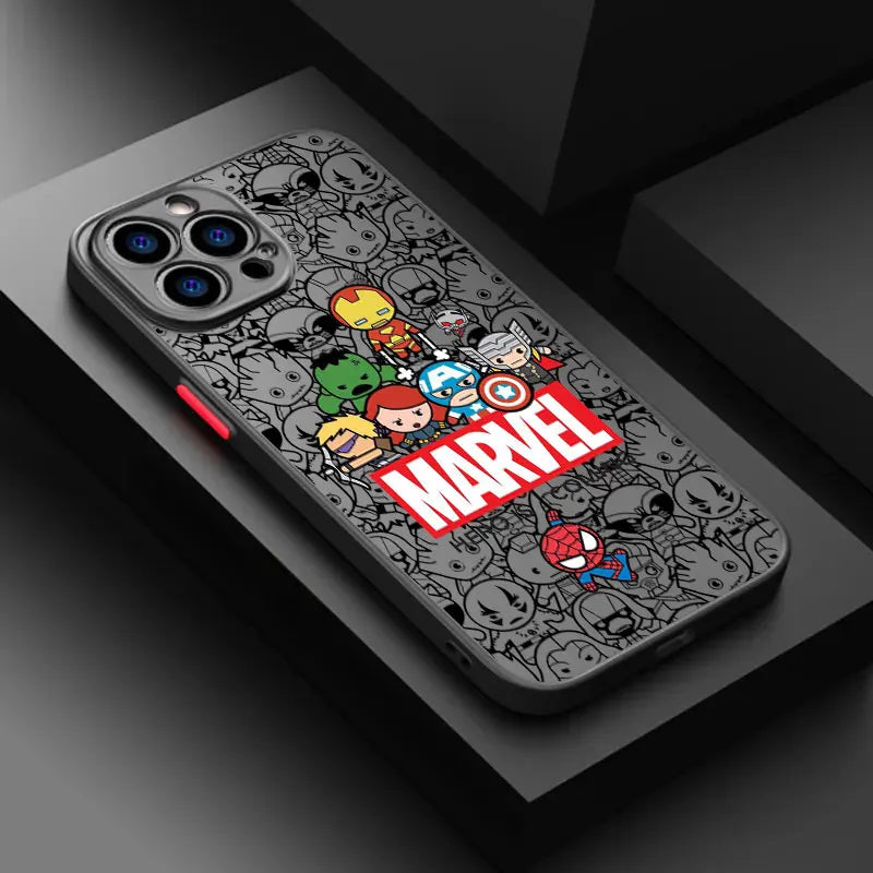 Marvel Themed Silicone iPhone Case