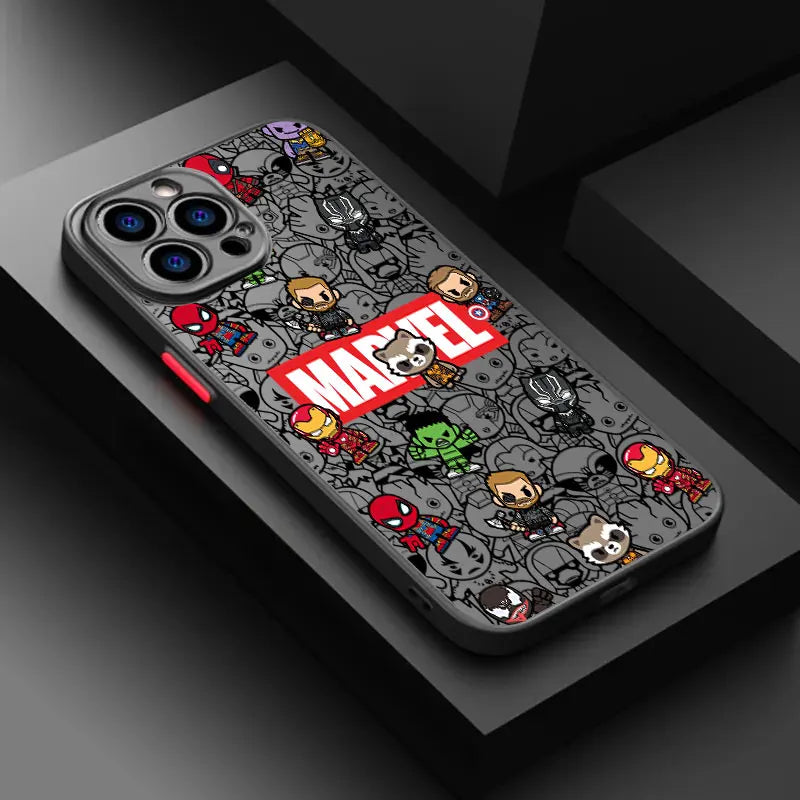 Marvel Themed Silicone iPhone Case