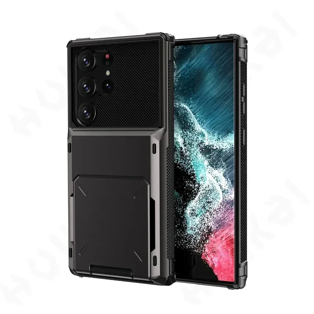 Heavy Duty Samsung Galaxy Wallet Case