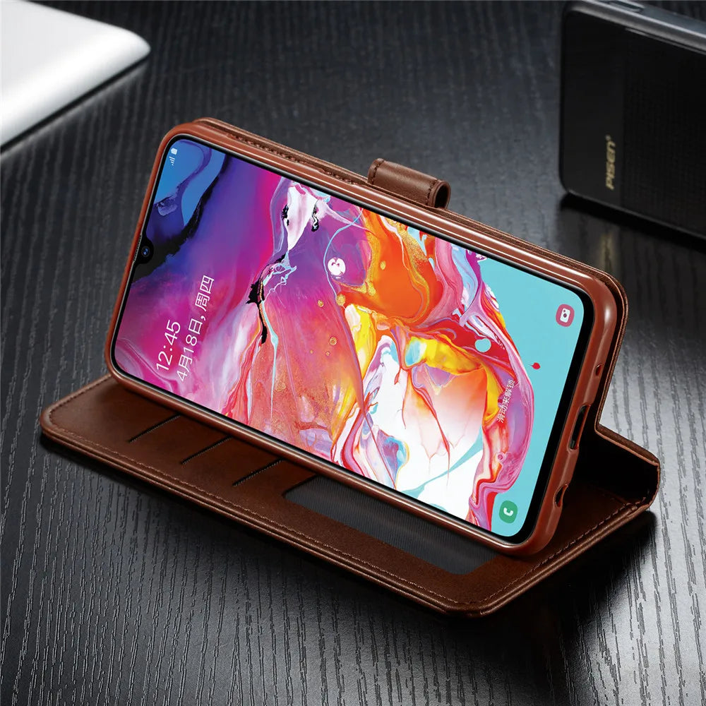 Leather Google Pixel Wallet Case