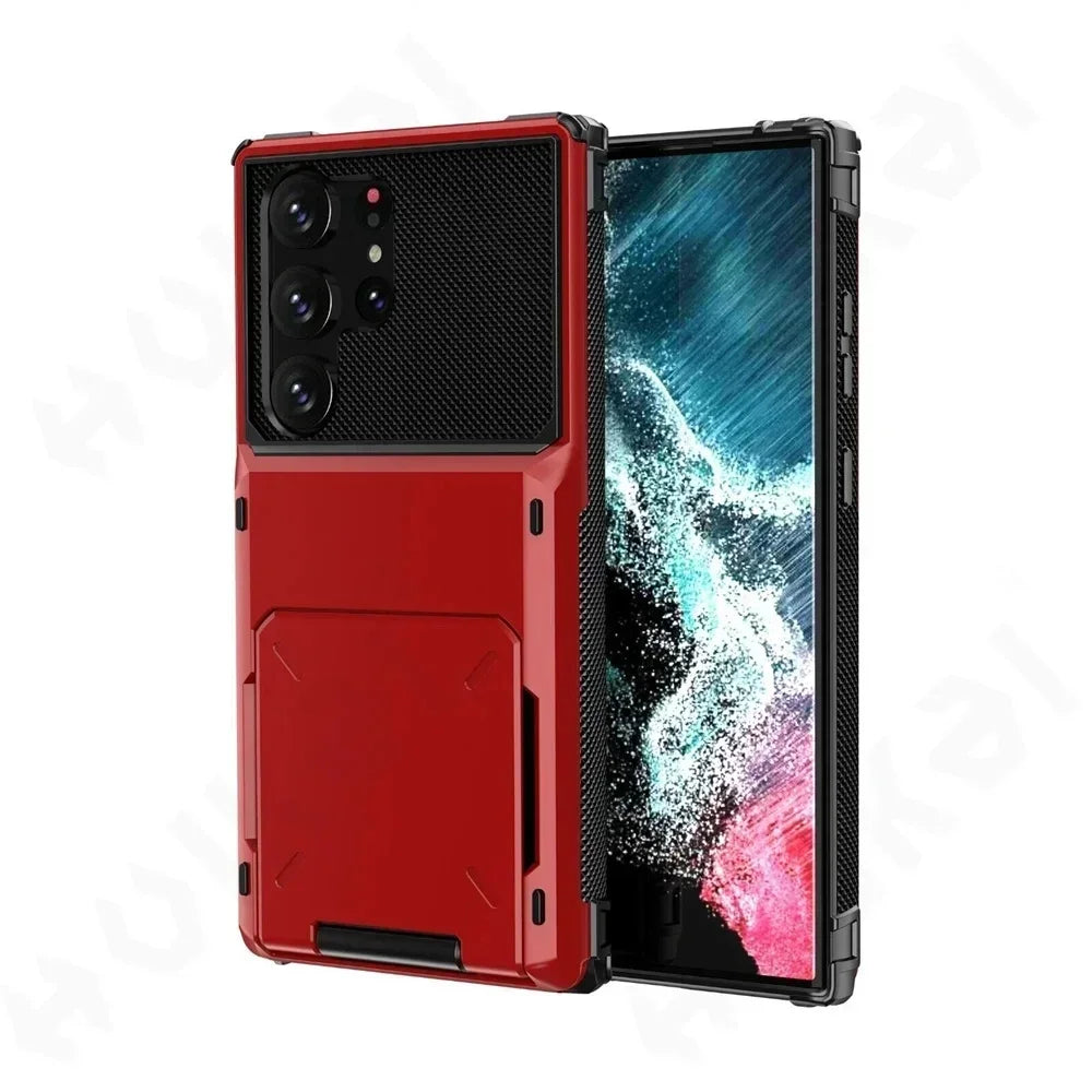 Heavy Duty Samsung Galaxy Wallet Case