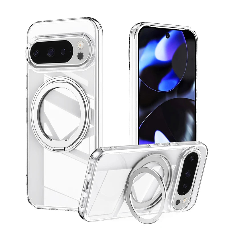 Silicone Google Pixel Case with Stand
