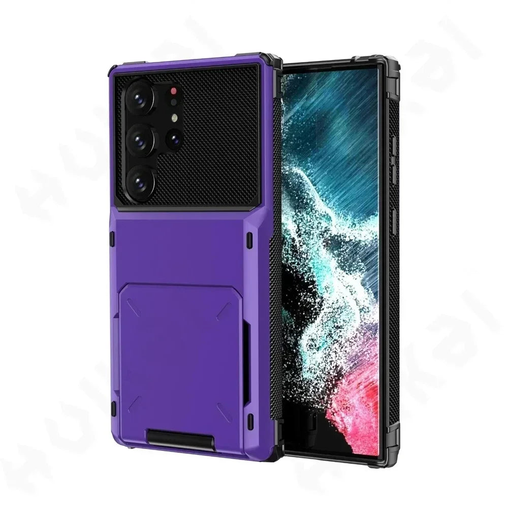 Heavy Duty Samsung Galaxy Wallet Case