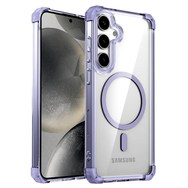 Transparent MagSafe Samsung Galaxy Case