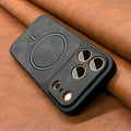 Artificial Leather MagSafe iPhone Case
