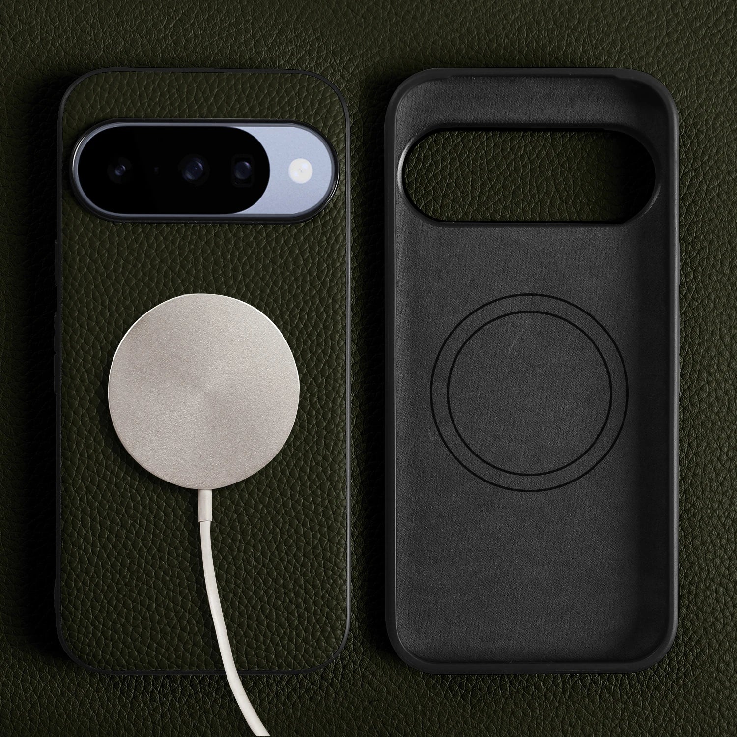 Leather MagSafe Google Pixel Case