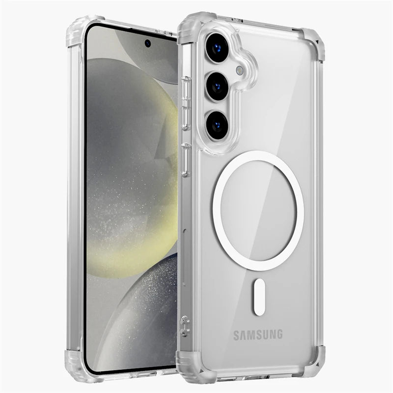 Transparent MagSafe Samsung Galaxy Case