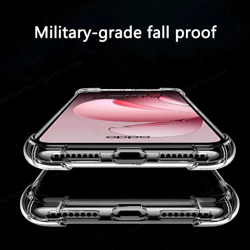 Transparent Silicone OPPO Reno Case