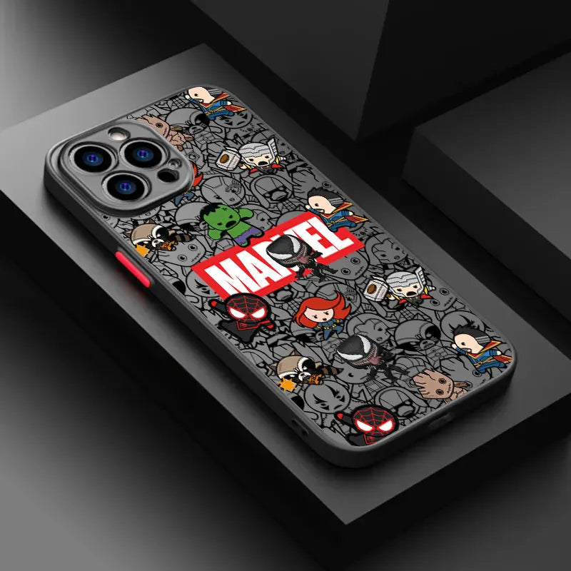 Marvel Themed Silicone iPhone Case