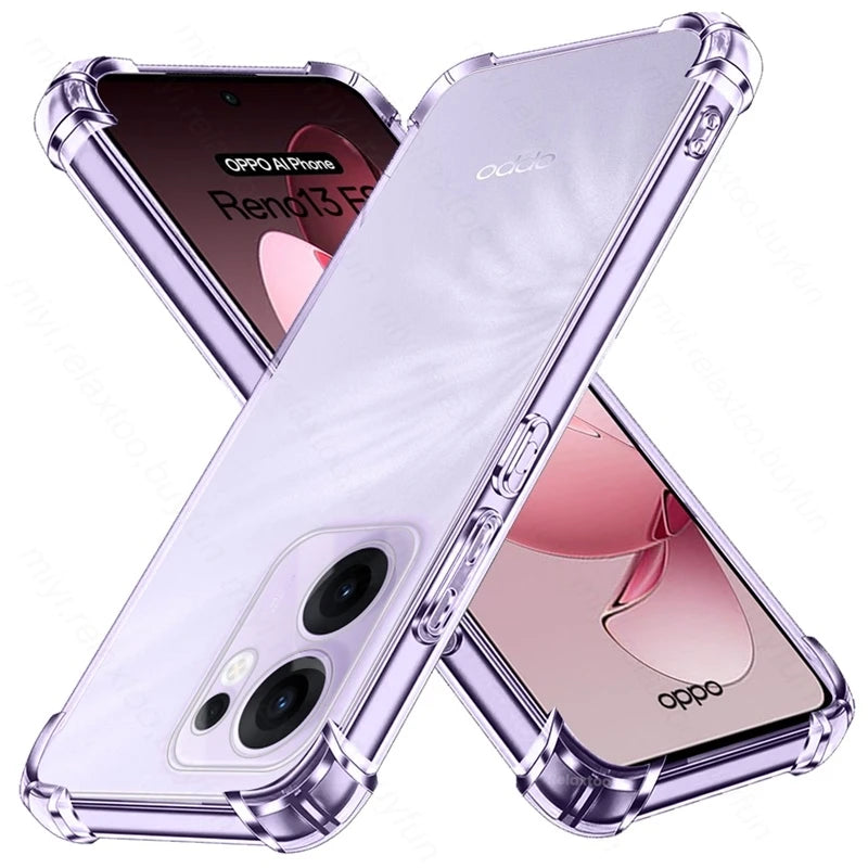 Transparent Silicone OPPO Reno Case
