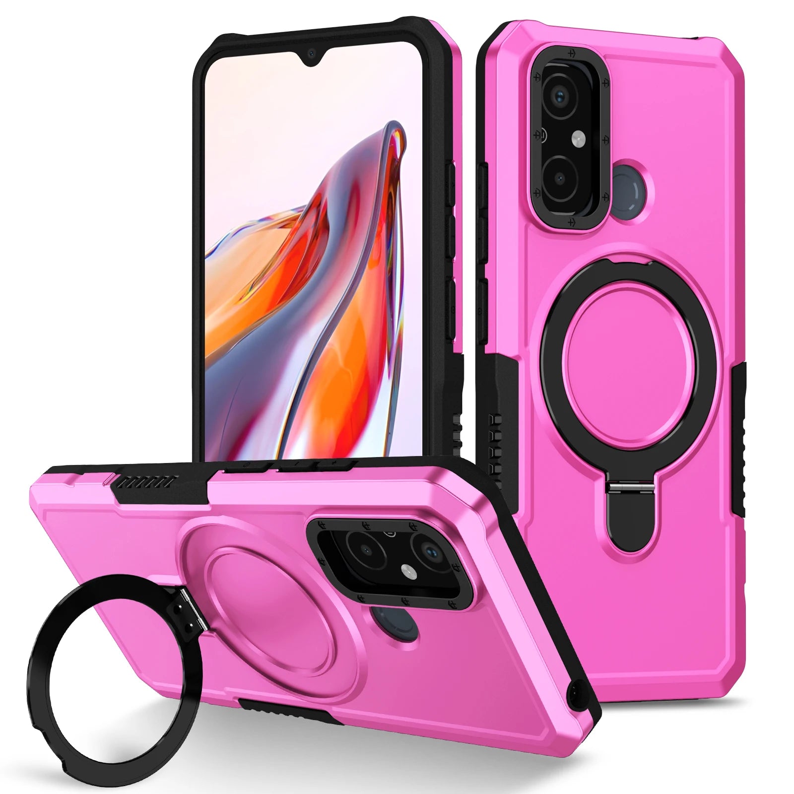 Armored Xiaomi Redmi Case with Stand