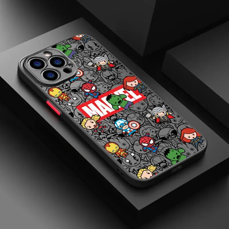 Marvel Themed Silicone iPhone Case