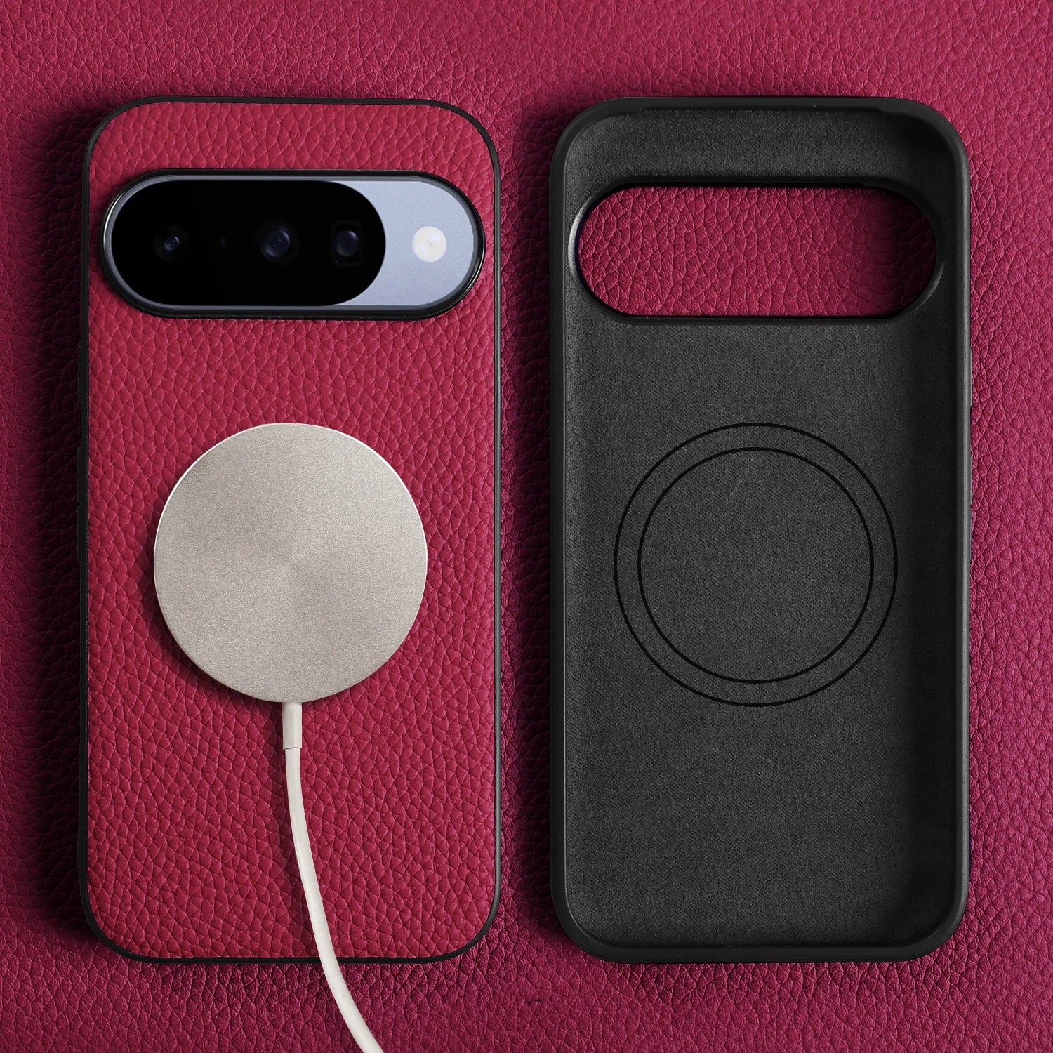 Leather MagSafe Google Pixel Case