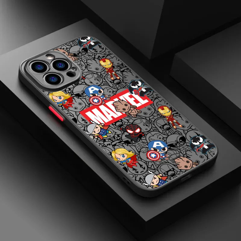 Marvel Themed Silicone iPhone Case