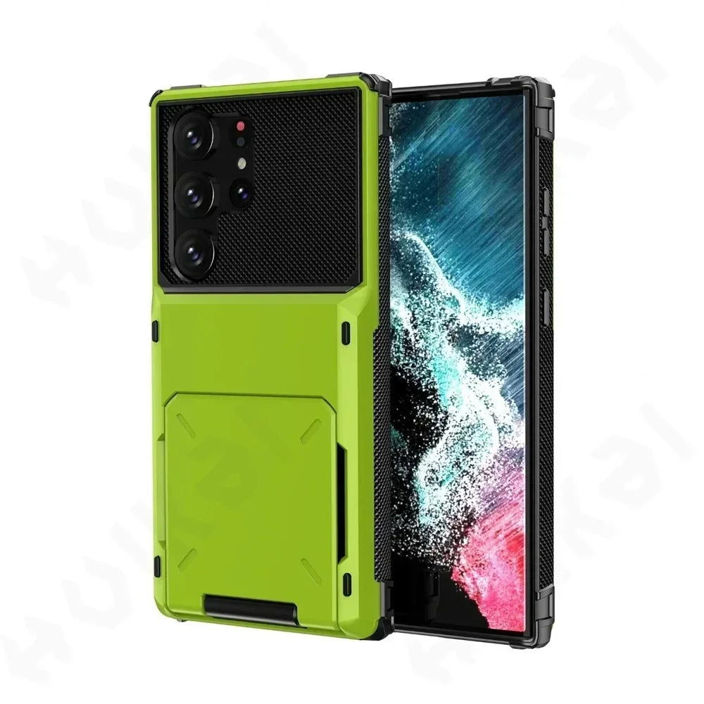 Heavy Duty Samsung Galaxy Wallet Case