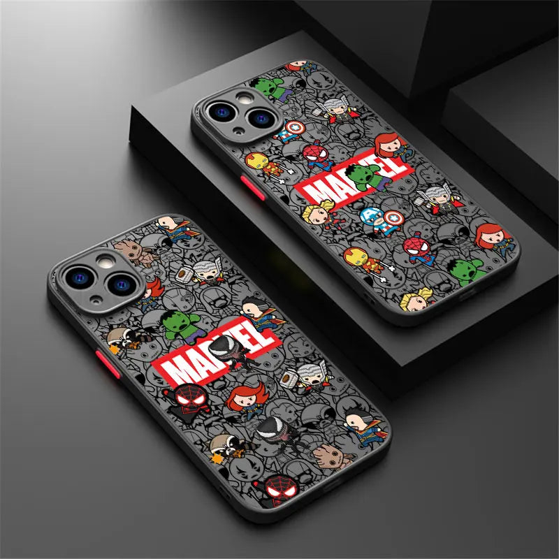 Marvel Themed Silicone iPhone Case