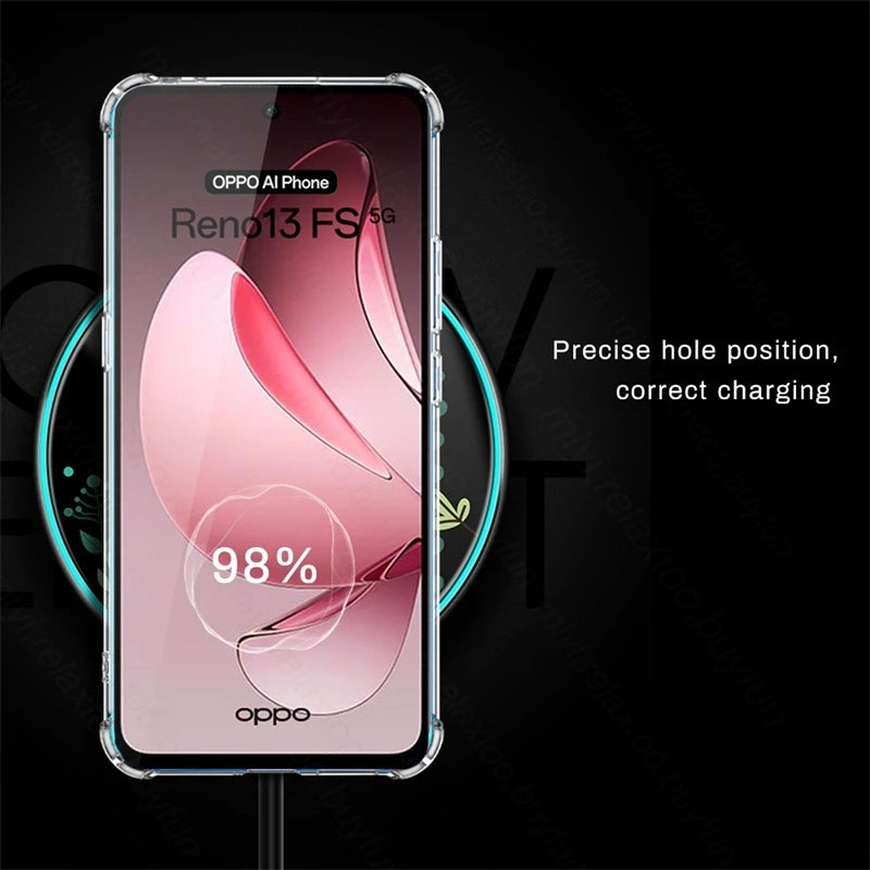 Transparent Silicone OPPO Reno Case