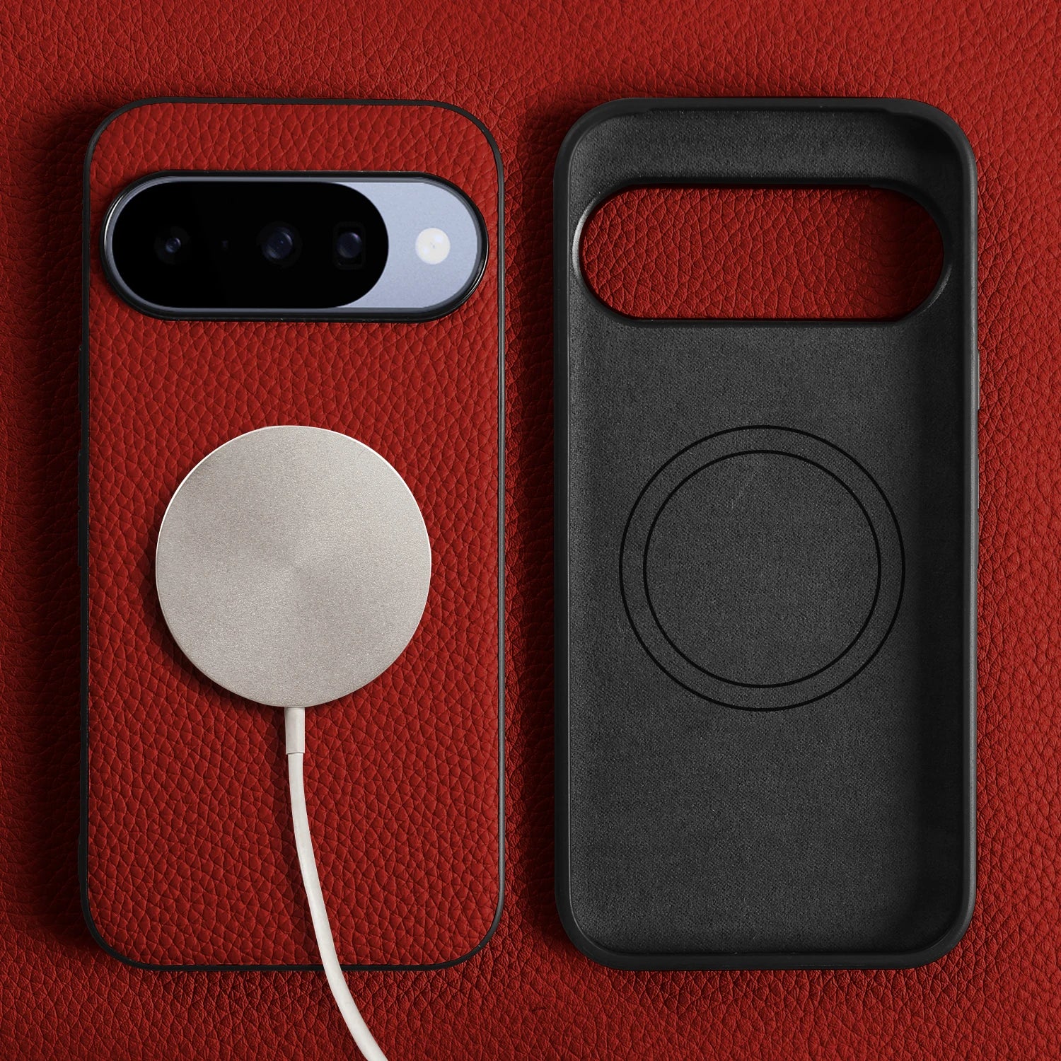 Leather MagSafe Google Pixel Case