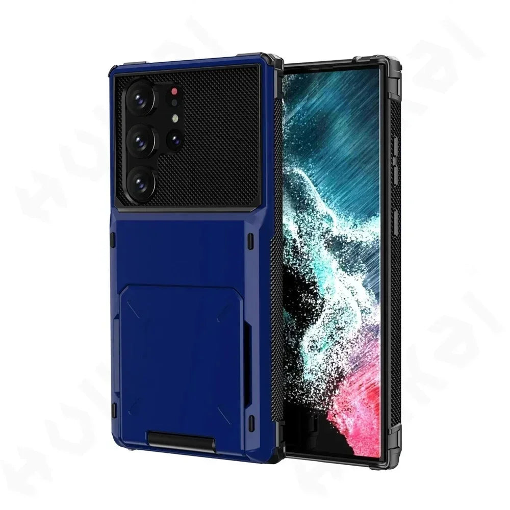 Heavy Duty Samsung Galaxy Wallet Case