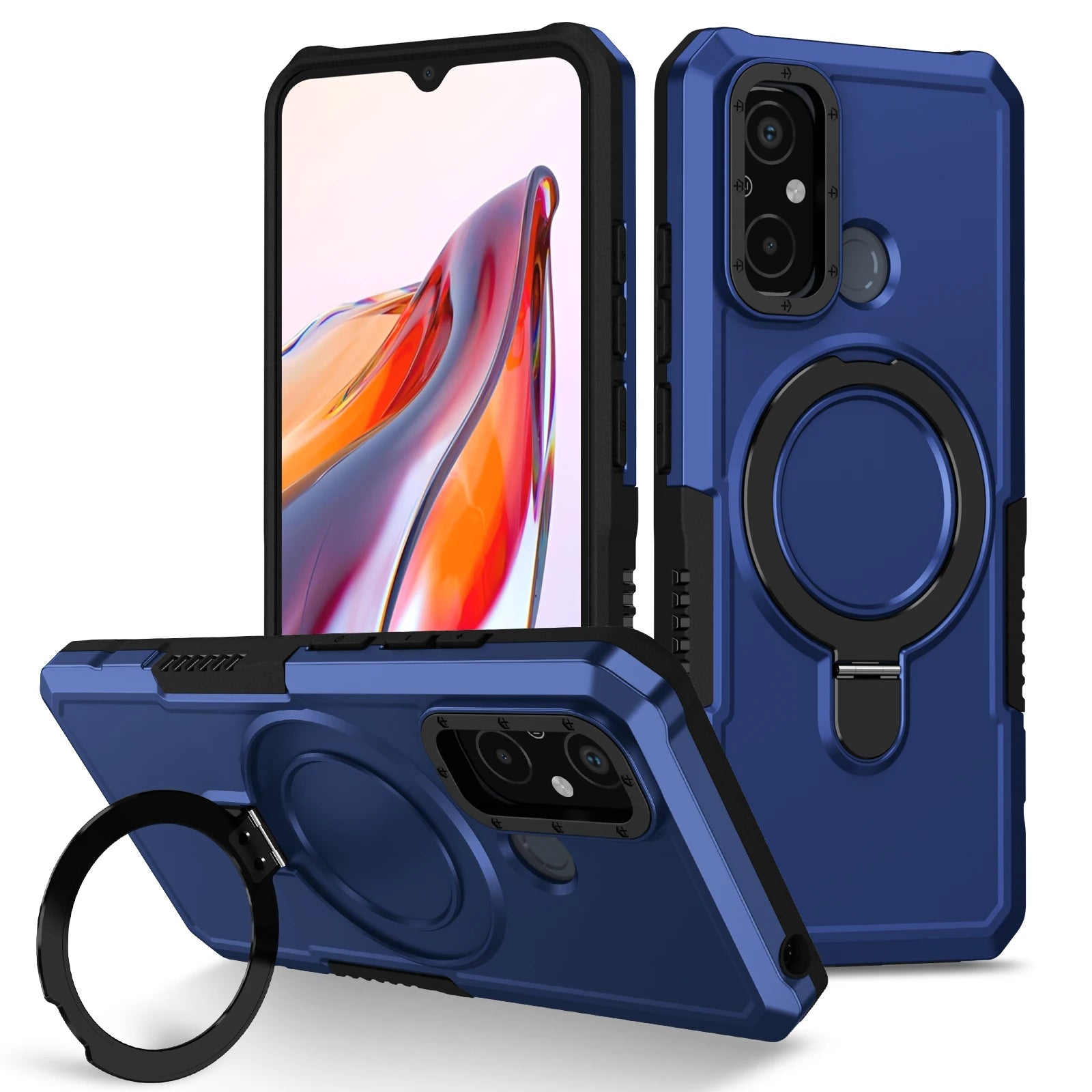 Armored Xiaomi Redmi Case with Stand