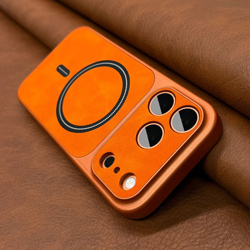 Artificial Leather MagSafe iPhone Case