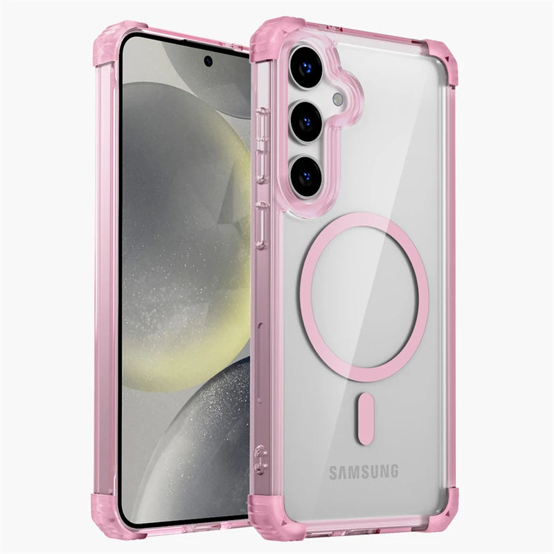 Transparent MagSafe Samsung Galaxy Case