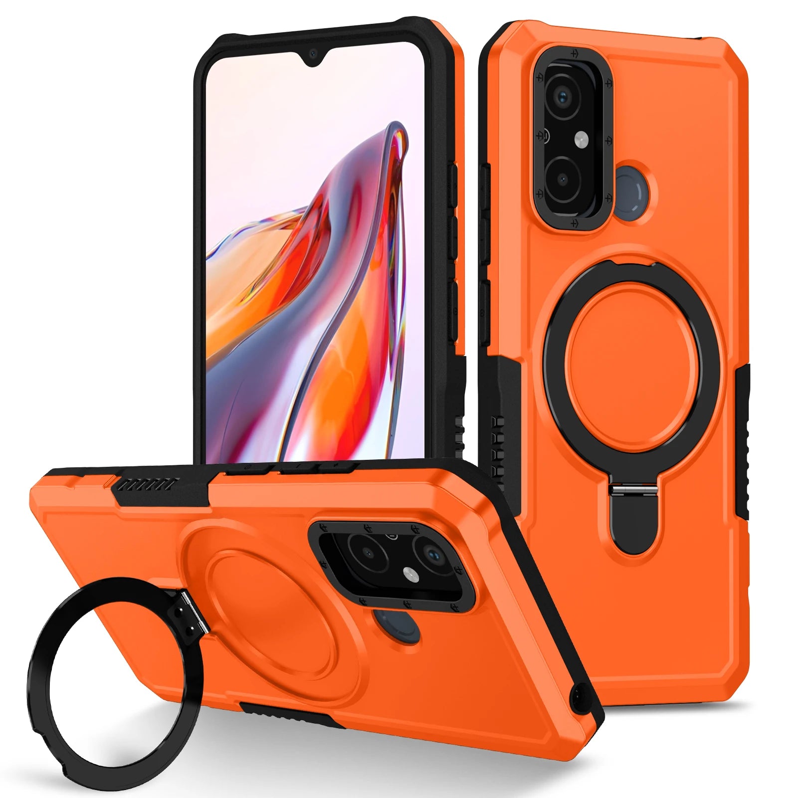 Armored Xiaomi Redmi Case with Stand