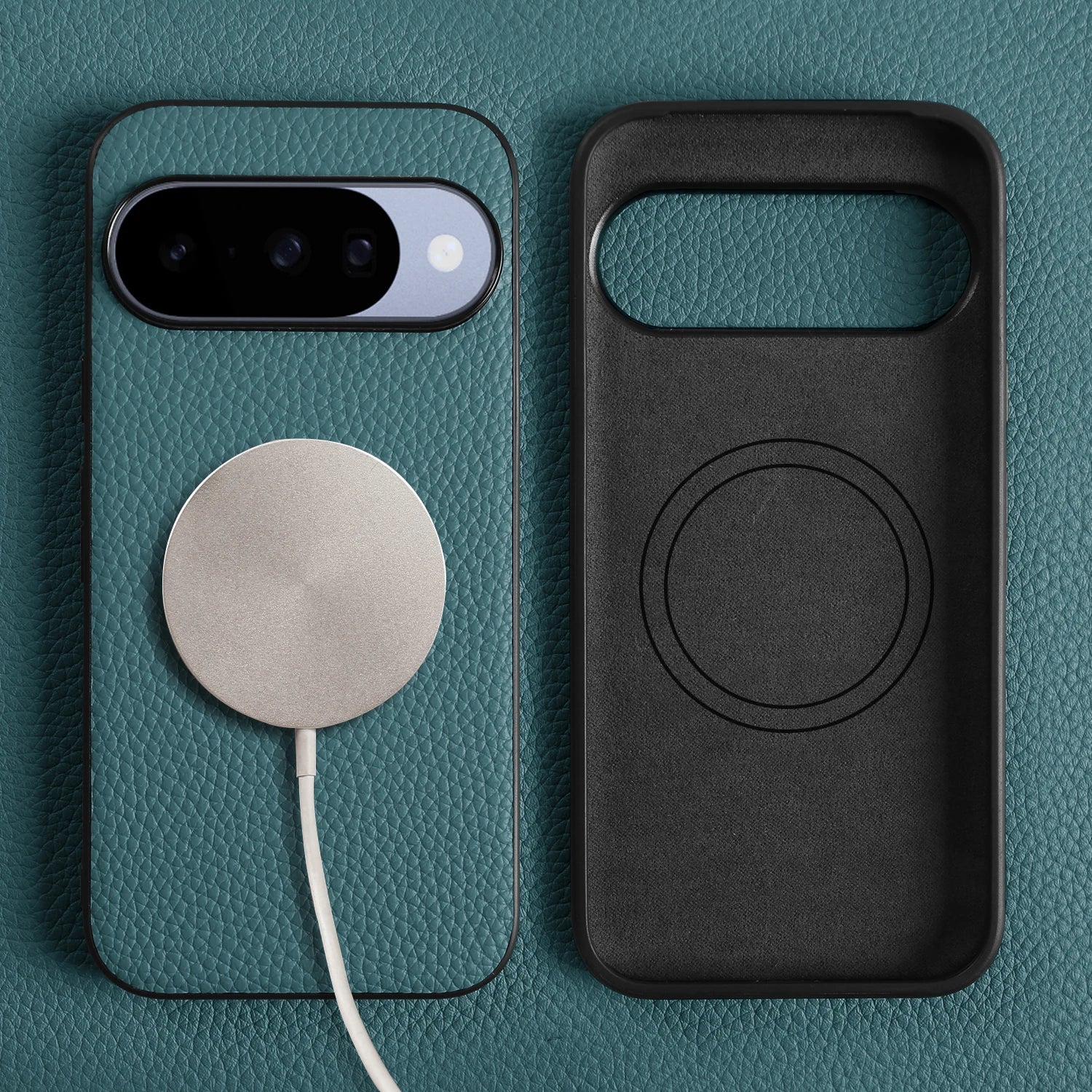 Leather MagSafe Google Pixel Case