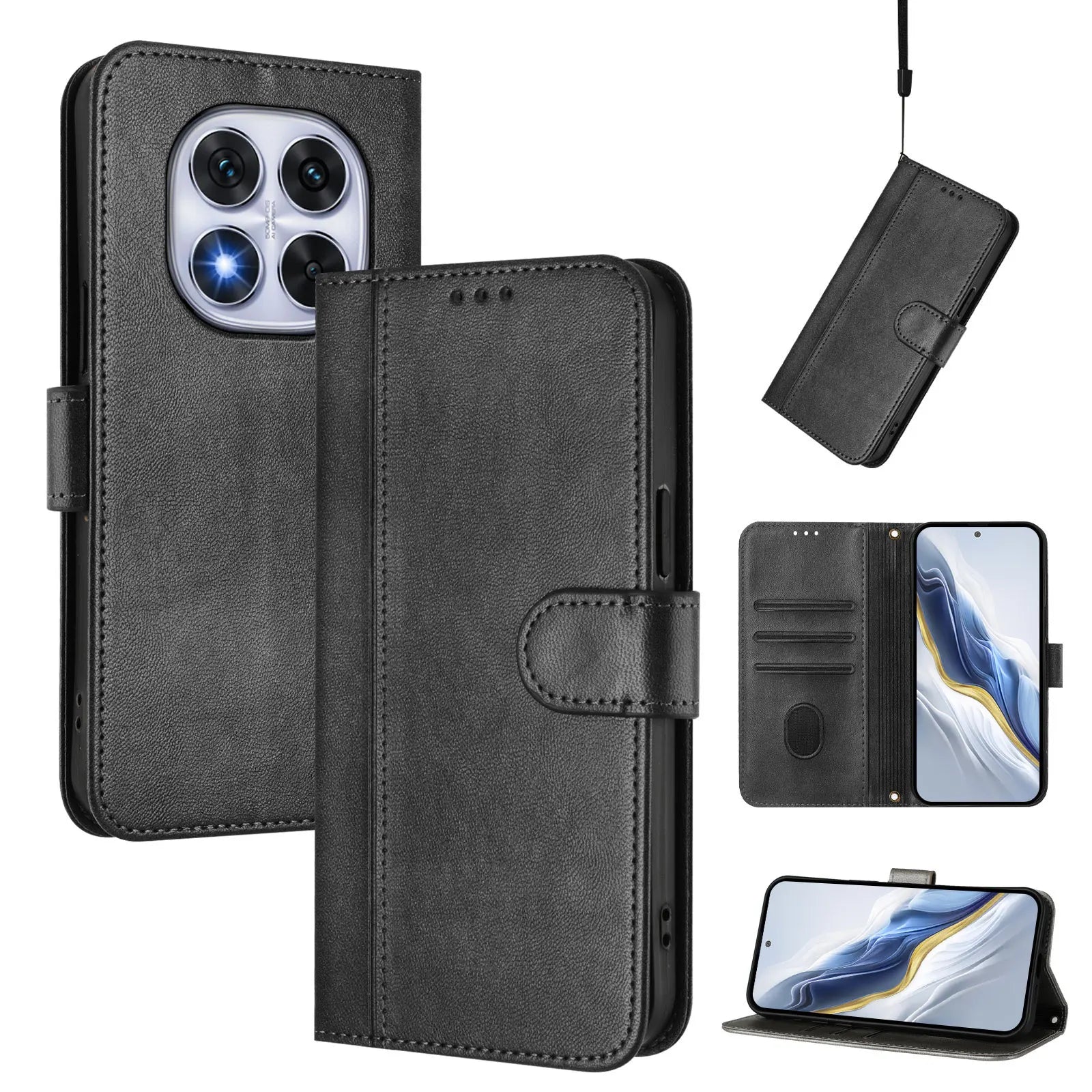 Leather Flip Xiaomi Redmi Wallet Case
