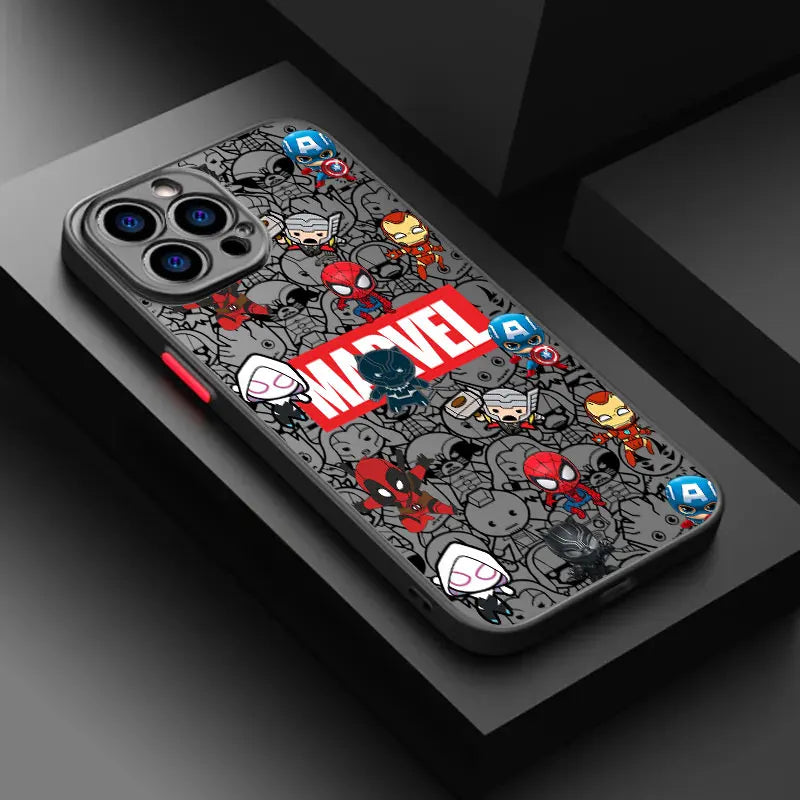 Marvel Themed Silicone iPhone Case