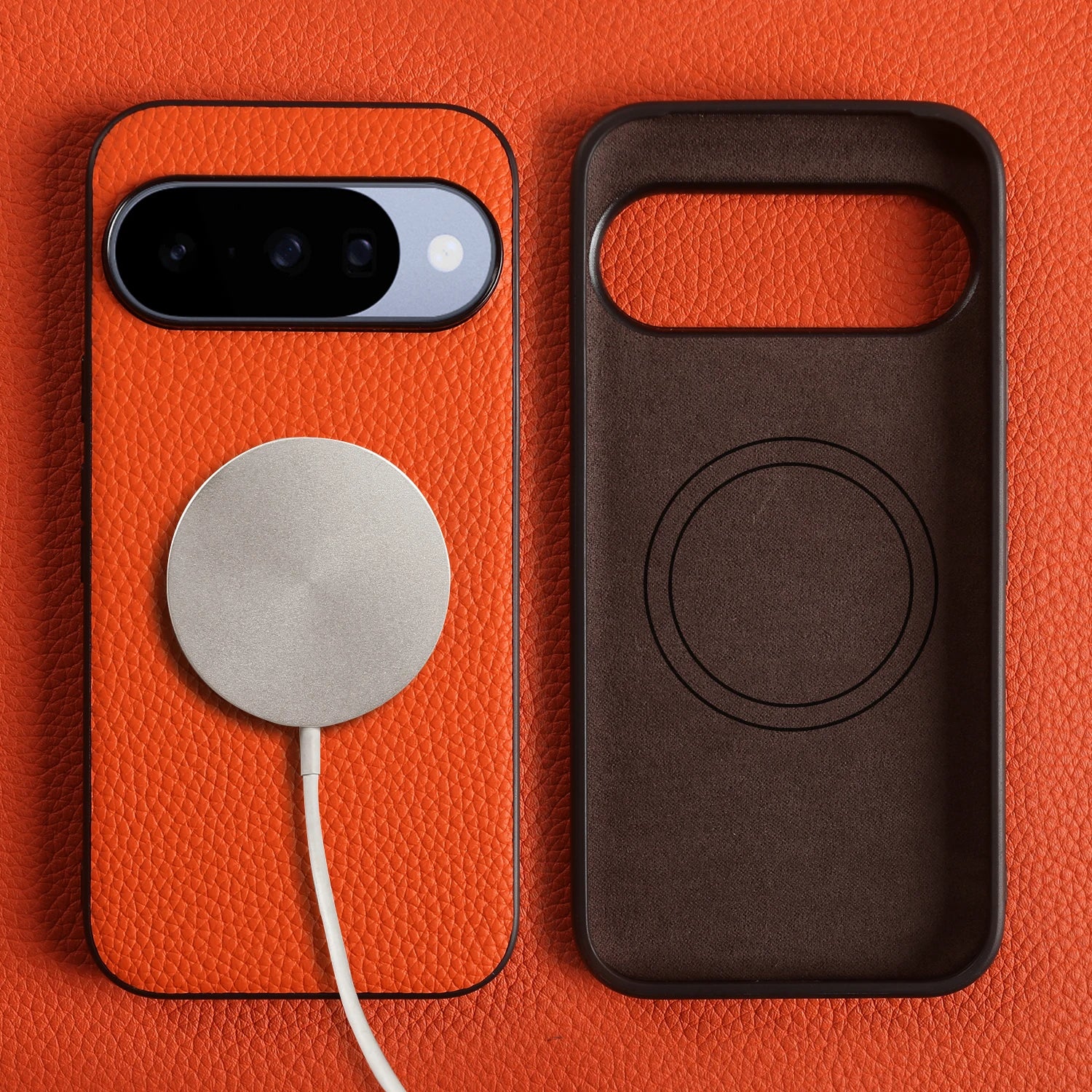 Leather MagSafe Google Pixel Case