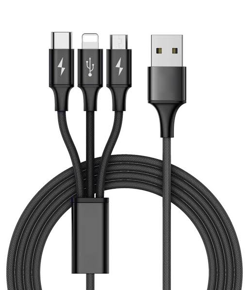 3 in 1 USB Charging Cable (1.2m)